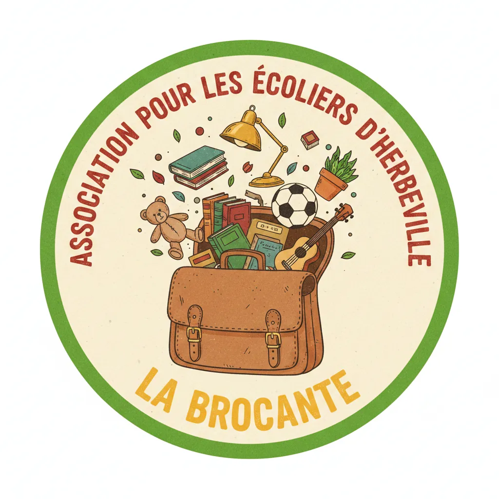 Logo de l'Association pour les écoliers d'Herbeville